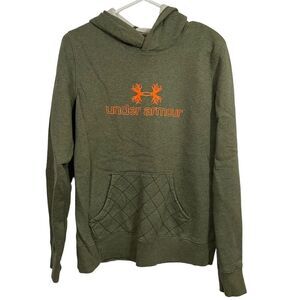 Under Armour Green Hunter Pullover Hoodie Sweatshirt